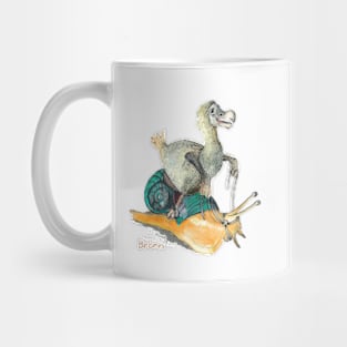 Dodo on the snail Mug